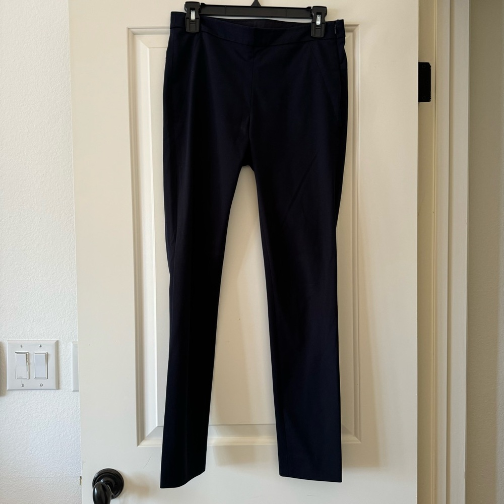 Ministry of Supply stretchy ankle pant in Navy, Size 2
